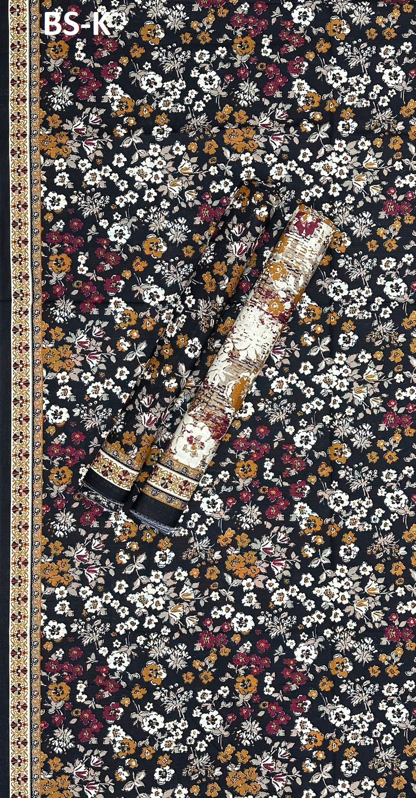 EXCLUSIVE BIN SAEED DIGITAL PRINTED KHADDAR UNSTITCHED COLLECTION 2025