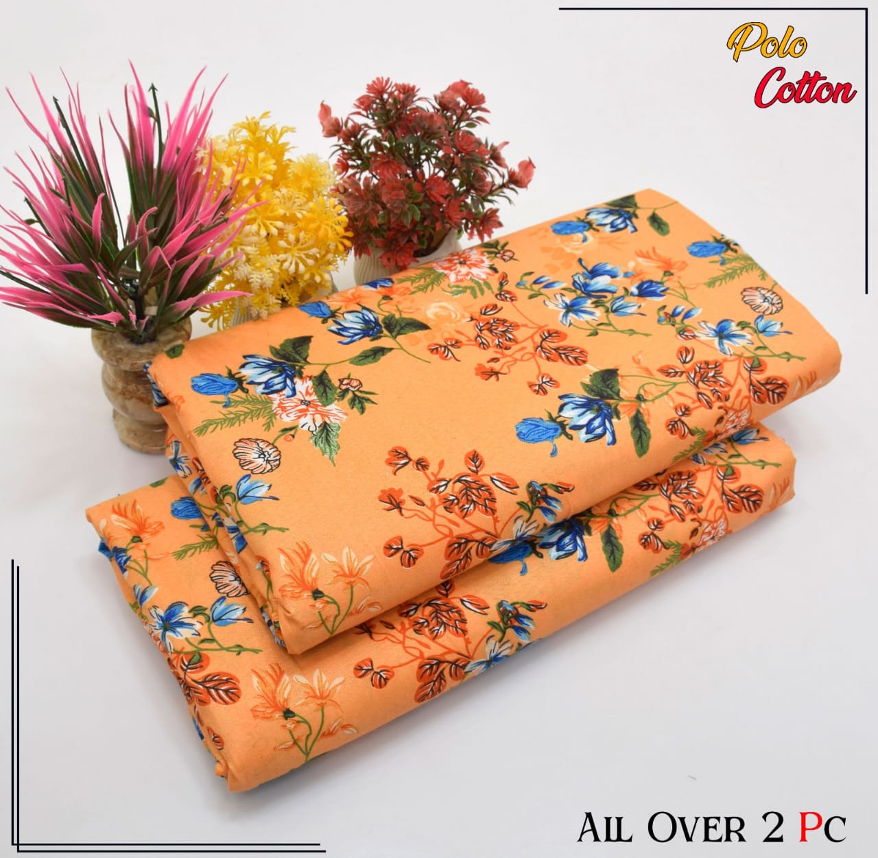 ALAKRAM STUDIO DIGITAL PRINT BANA DORA LINEN 2PC