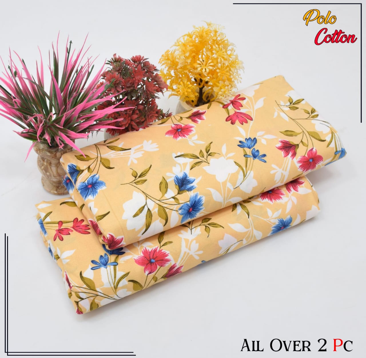 ALAKRAM STUDIO DIGITAL PRINT BANA DORA LINEN 2PC
