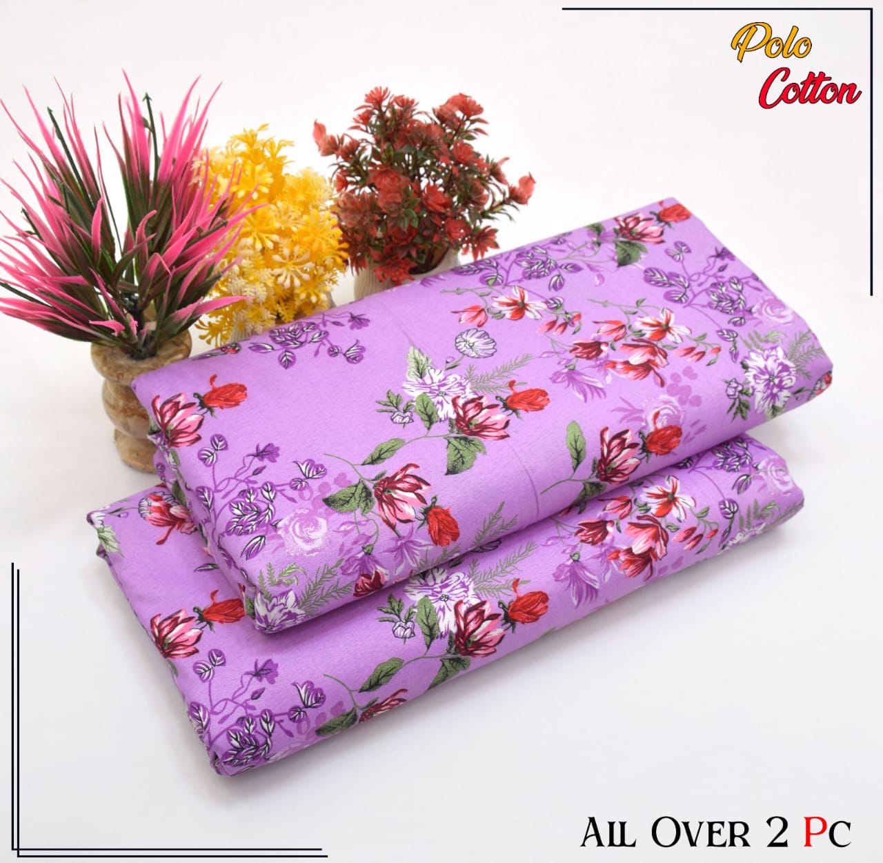 ALAKRAM STUDIO DIGITAL PRINT BANA DORA LINEN 2PC