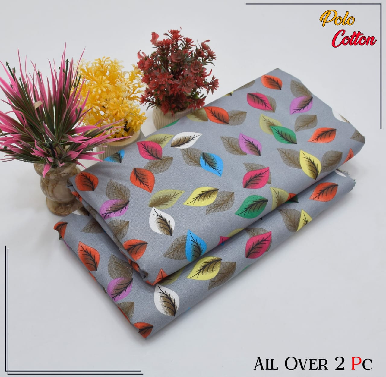 ALAKRAM STUDIO DIGITAL PRINT BANA DORA LINEN 2PC