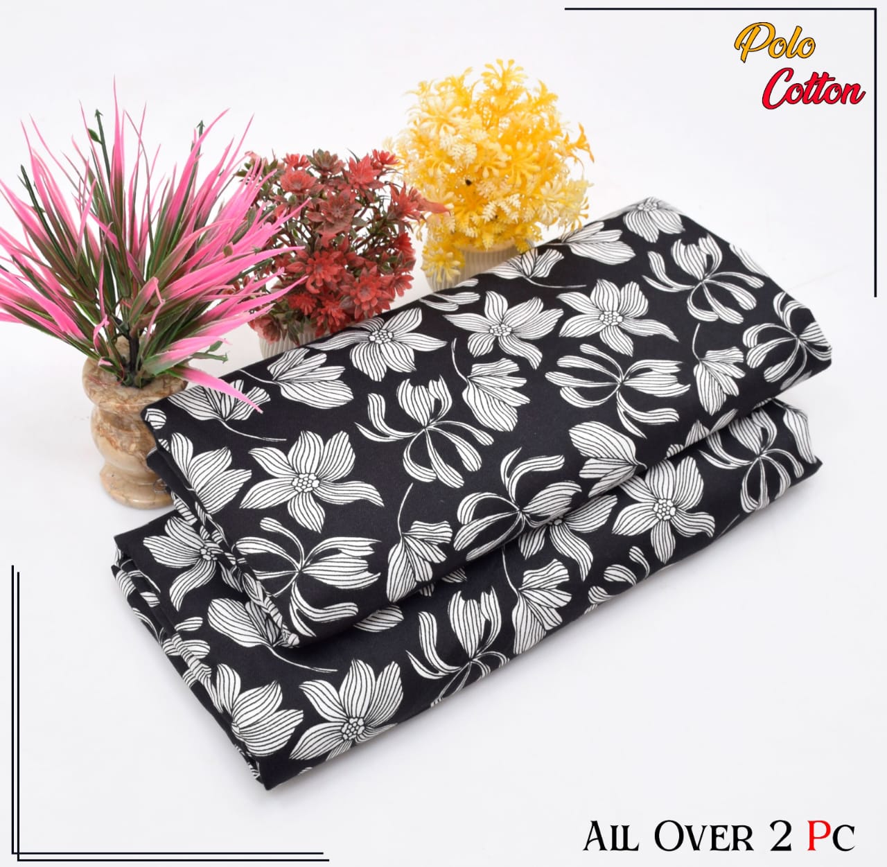 DIGITAL PRINT CAMBRIC COTTON 2PC
