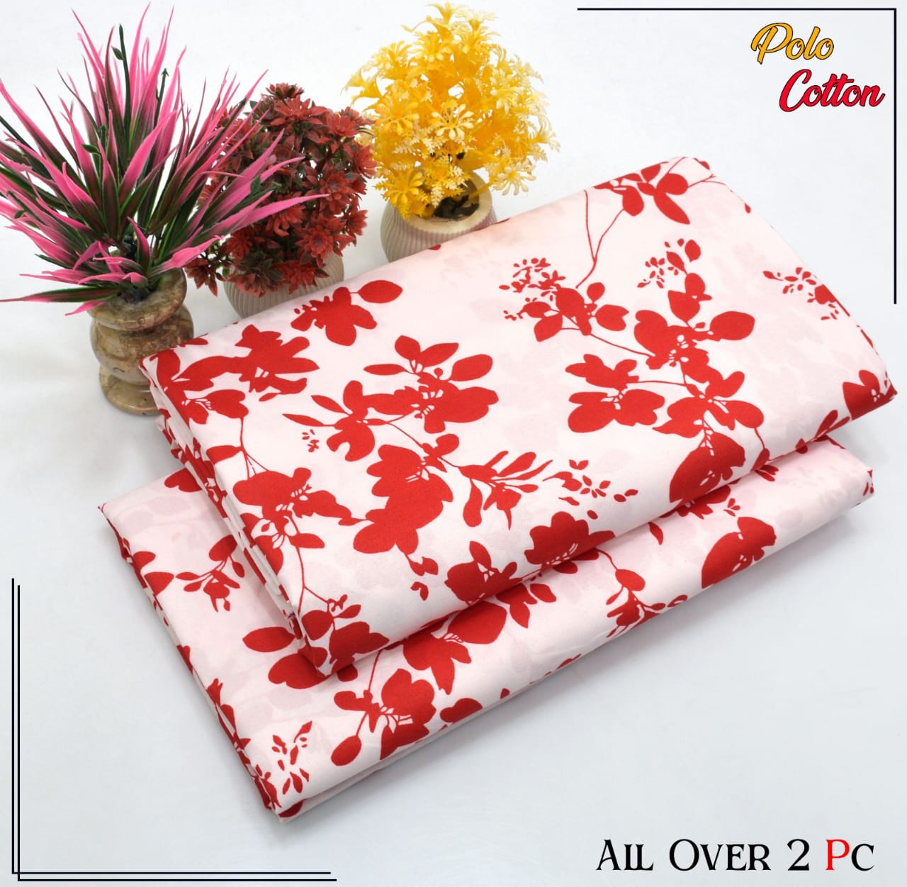 ALAKRAM STUDIO DIGITAL PRINT BANA DORA LINEN 2PC