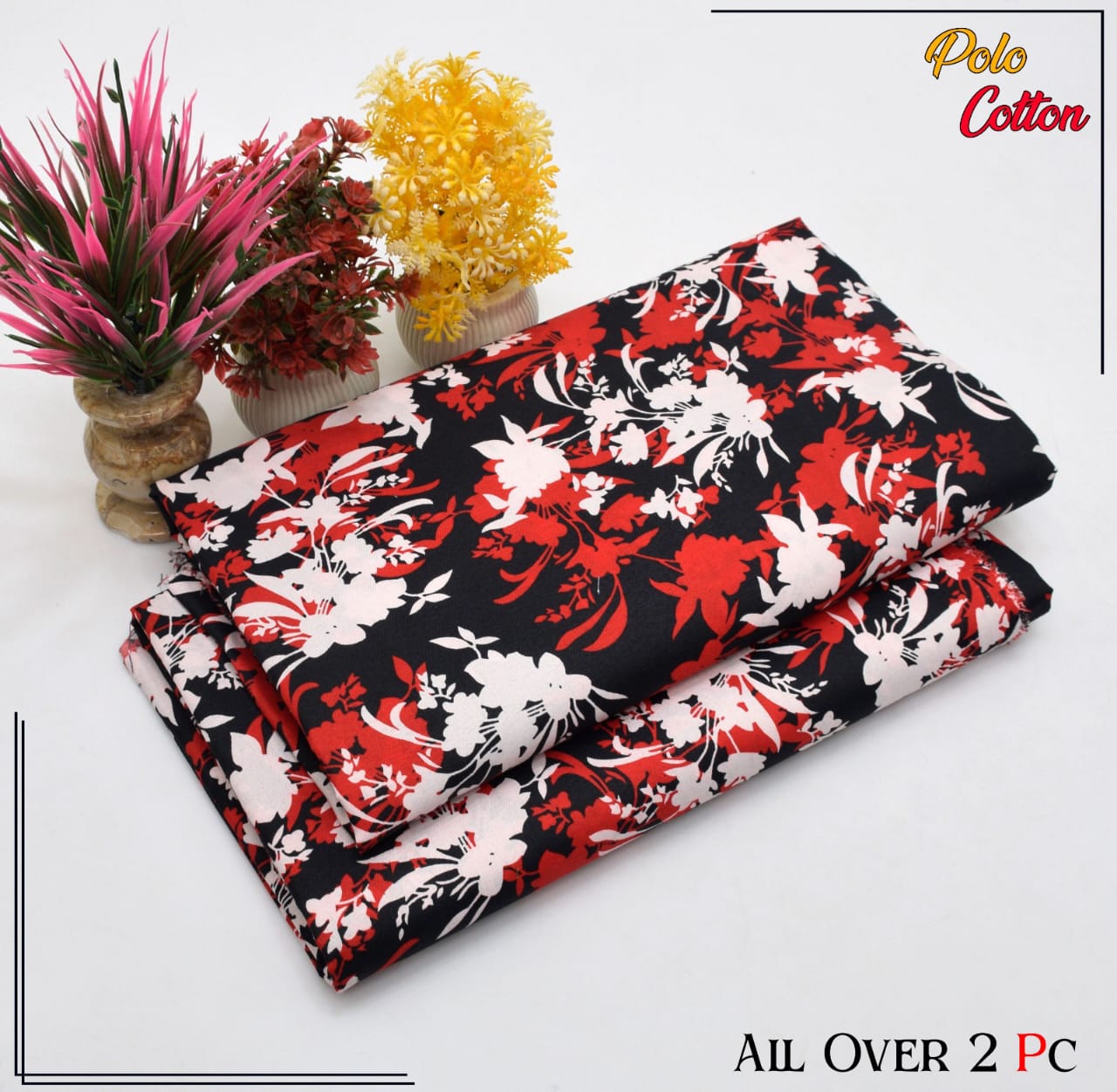 DIGITAL PRINT CAMBRIC COTTON 2PC