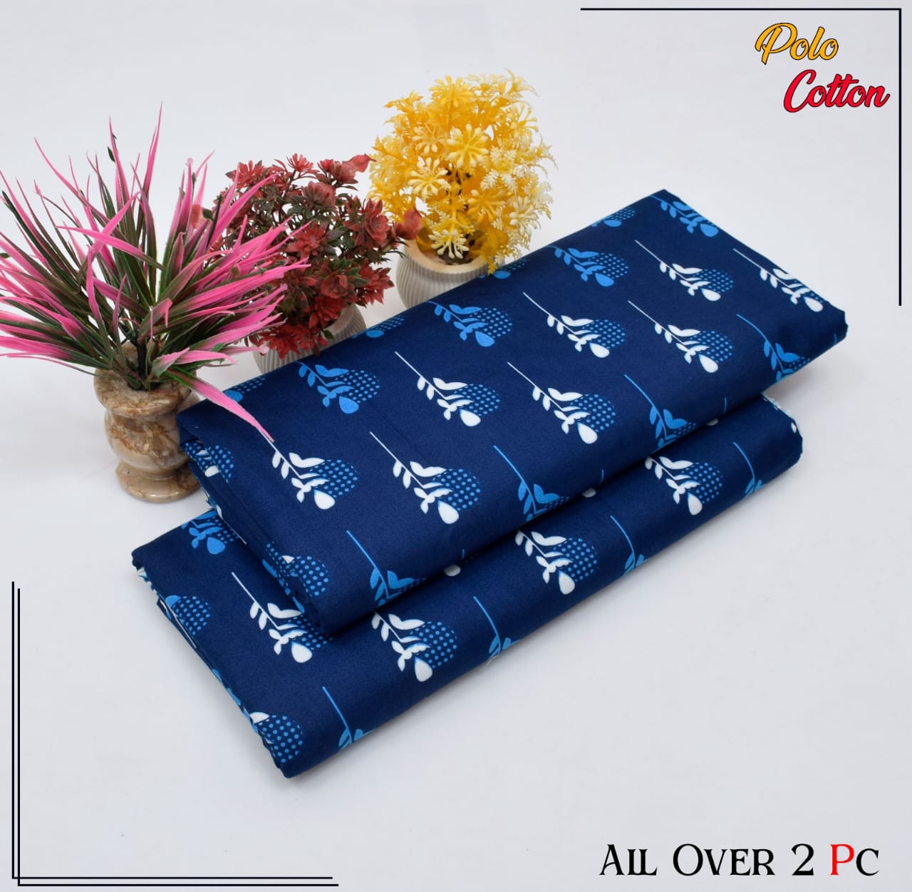 DIGITAL PRINT CAMBRIC COTTON 2PC