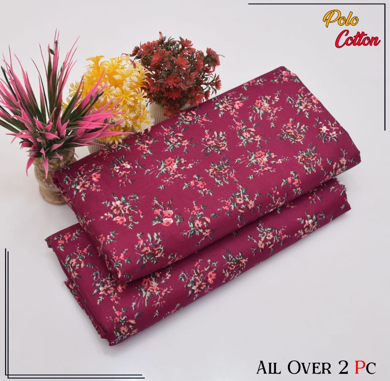 DIGITAL PRINT CAMBRIC COTTON 2PC