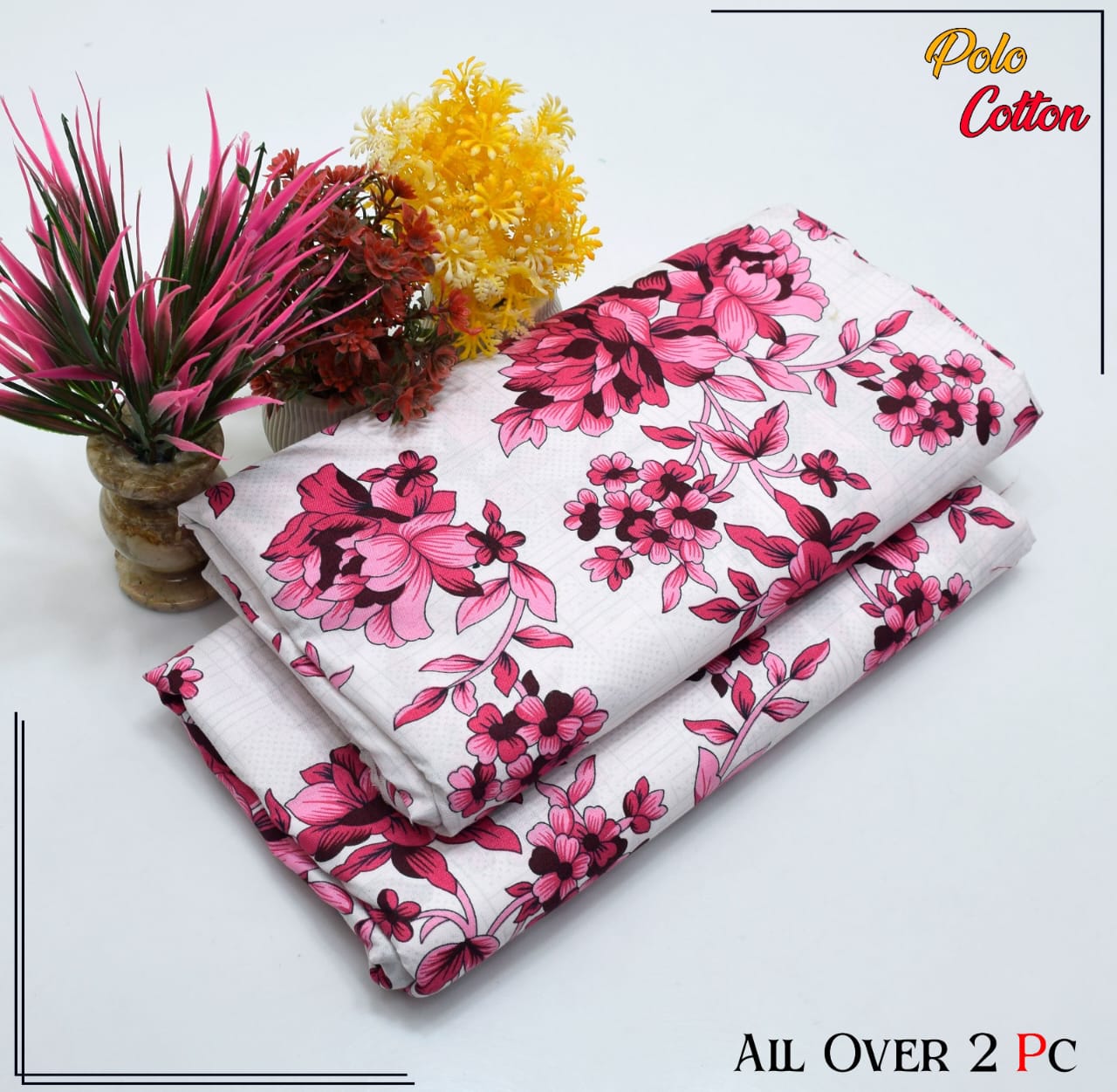 DIGITAL PRINT CAMBRIC COTTON 2PC