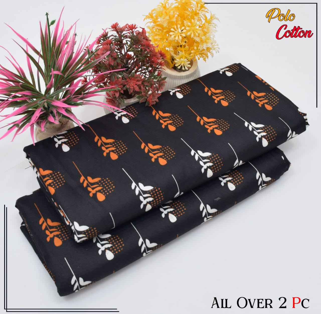 ALAKRAM STUDIO DIGITAL PRINT BANA DORA LINEN 2PC