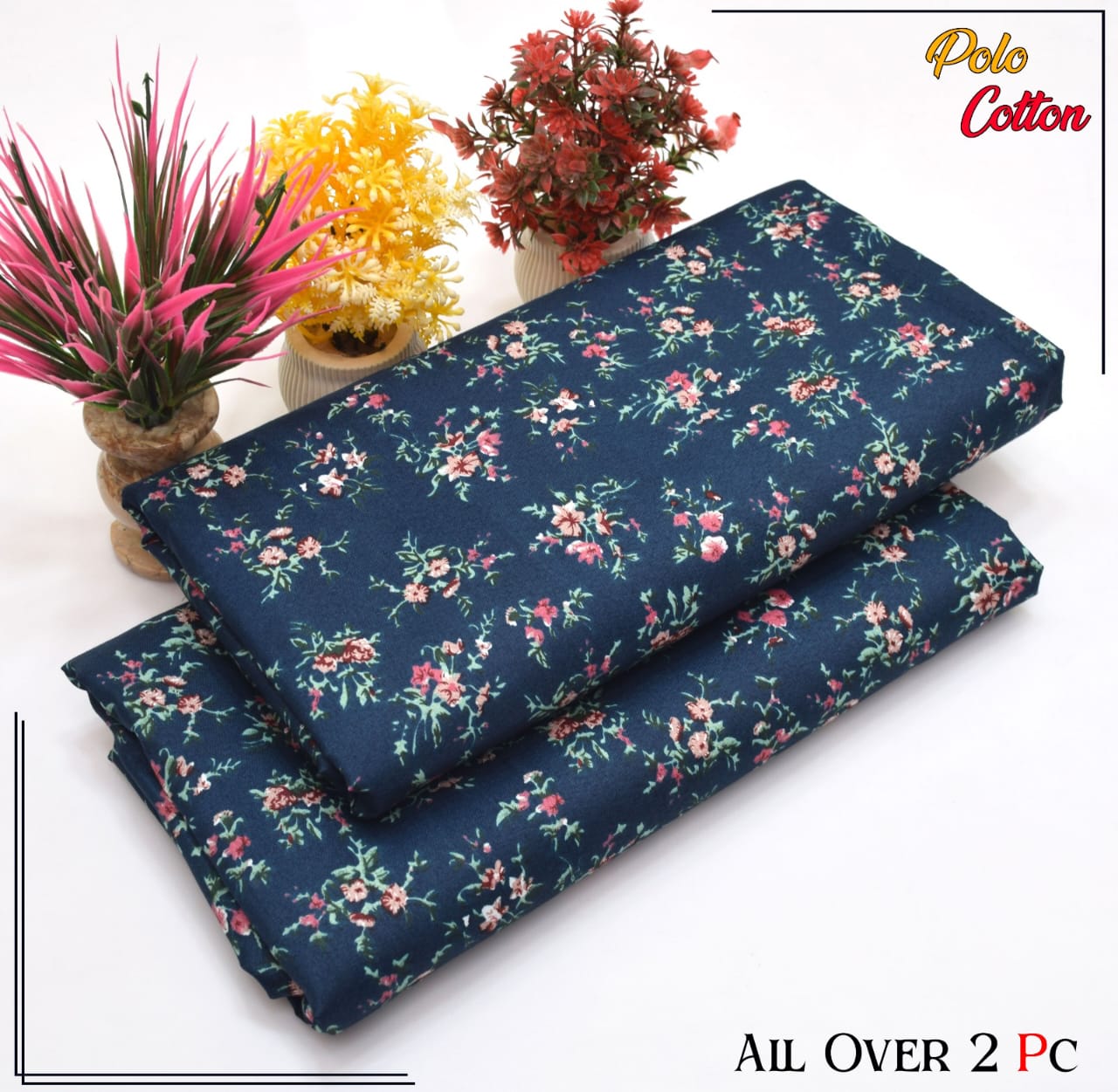 ALAKRAM STUDIO DIGITAL PRINT BANA DORA LINEN 2PC
