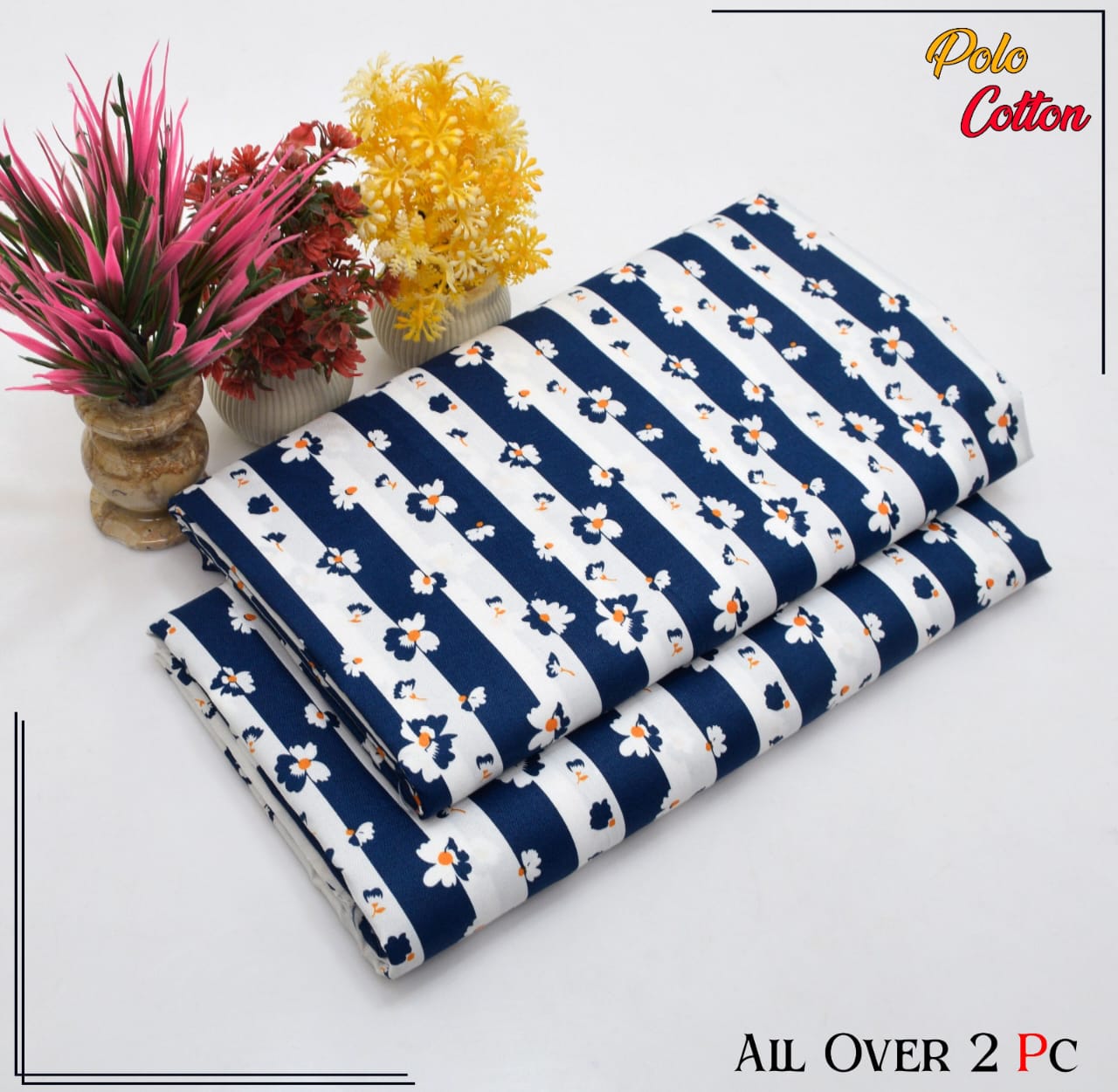 ALAKRAM STUDIO DIGITAL PRINT BANA DORA LINEN 2PC