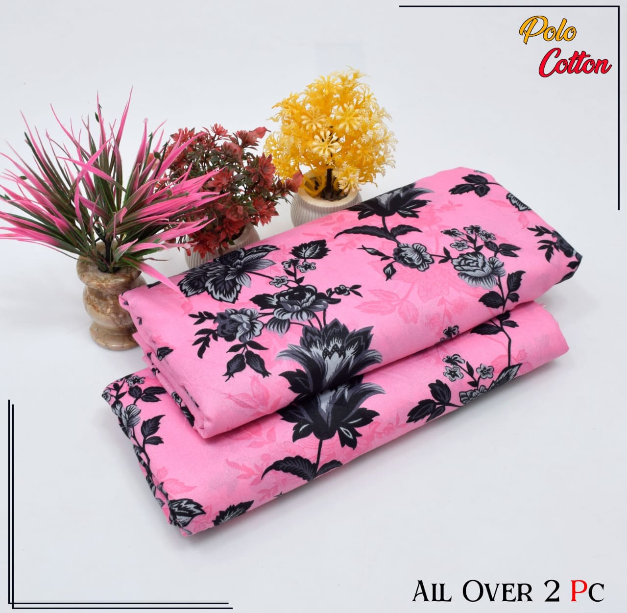 DIGITAL PRINT CAMBRIC COTTON 2PC