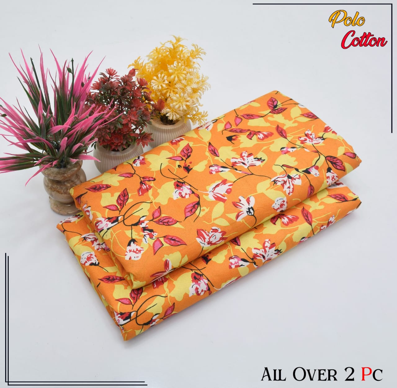 DIGITAL PRINT CAMBRIC COTTON 2PC