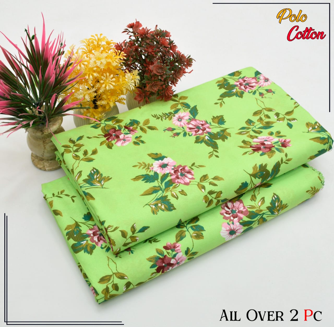 ALAKRAM STUDIO DIGITAL PRINT BANA DORA LINEN 2PC