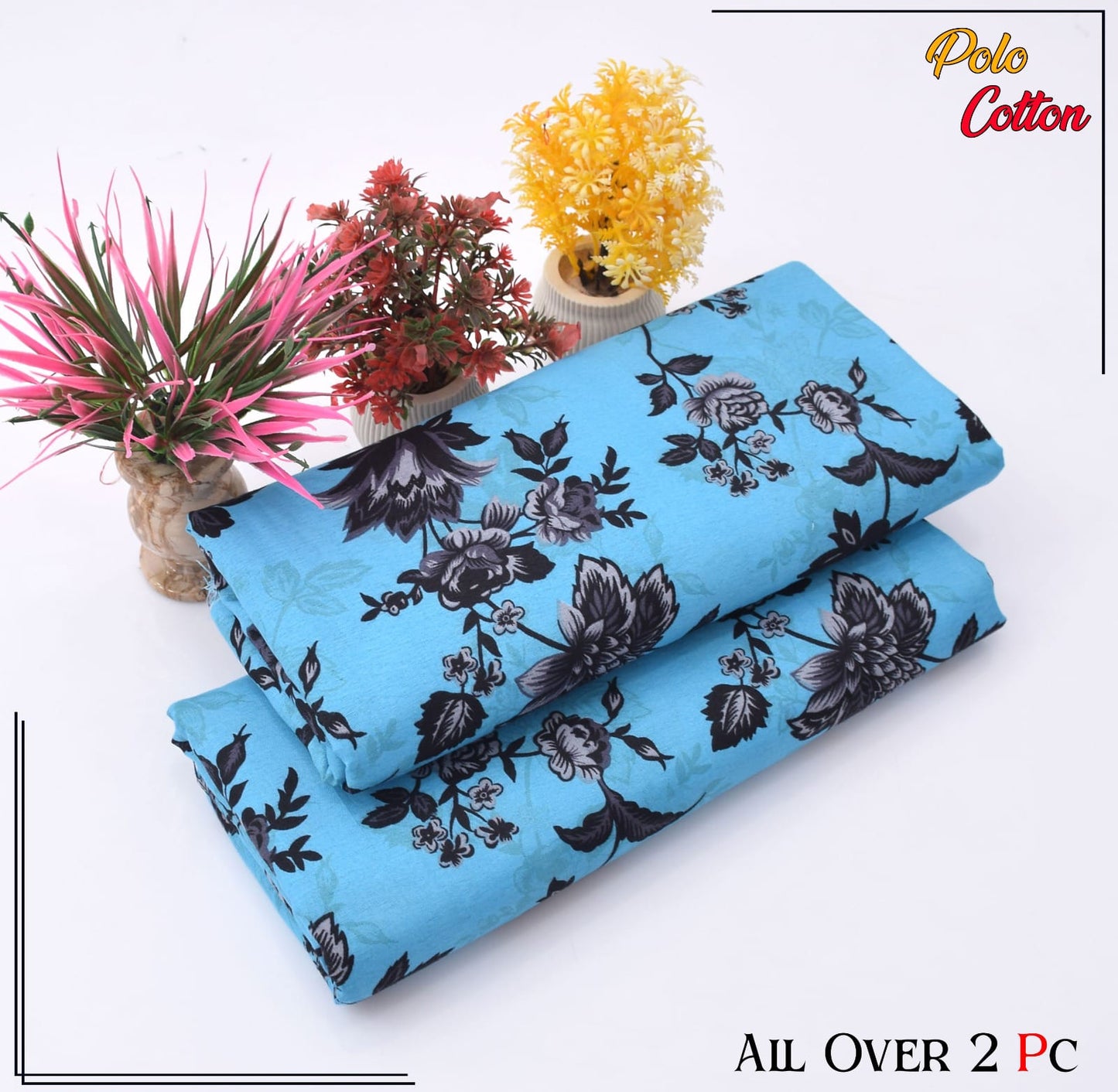 ALAKRAM STUDIO DIGITAL PRINT BANA DORA LINEN 2PC