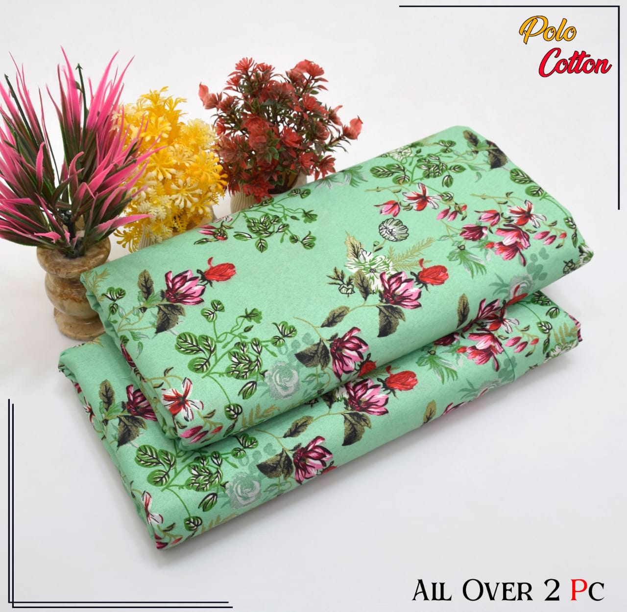 ALAKRAM STUDIO DIGITAL PRINT BANA DORA LINEN 2PC