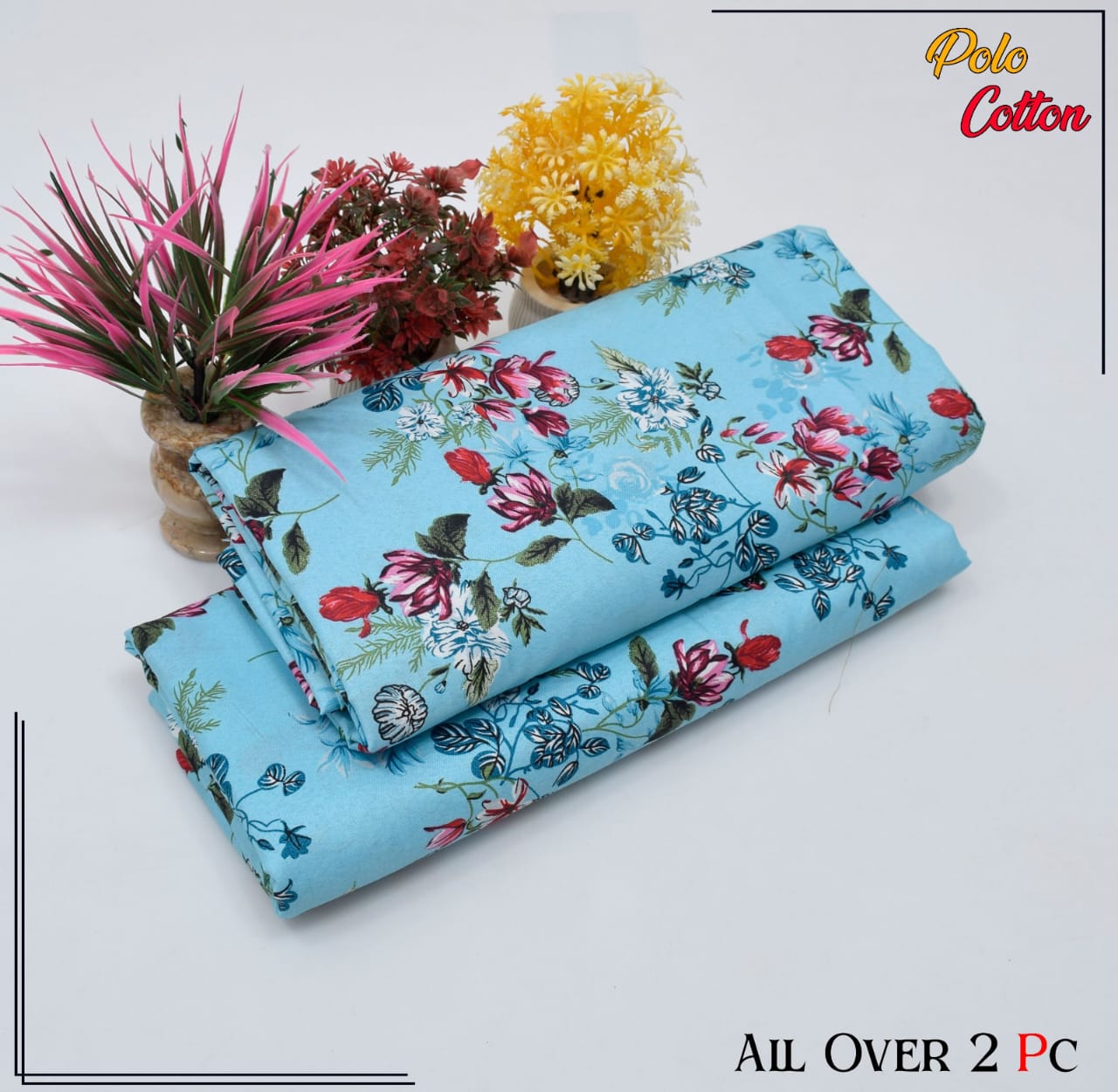 DIGITAL PRINT CAMBRIC COTTON 2PC