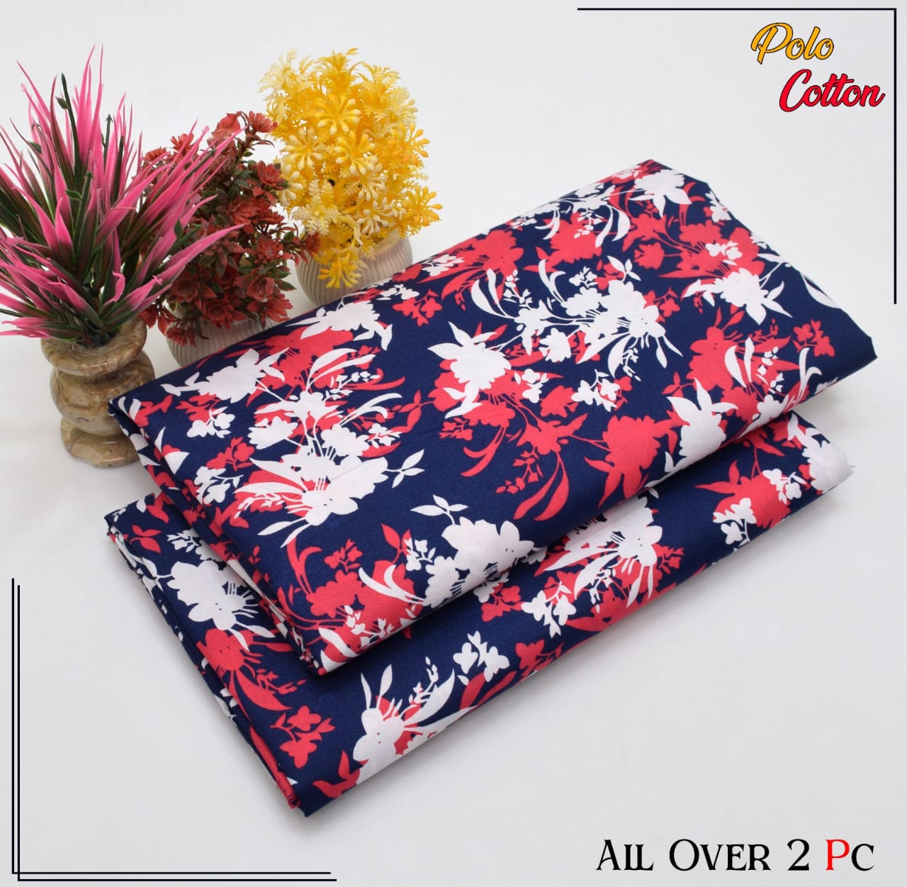 DIGITAL PRINT CAMBRIC COTTON 2PC
