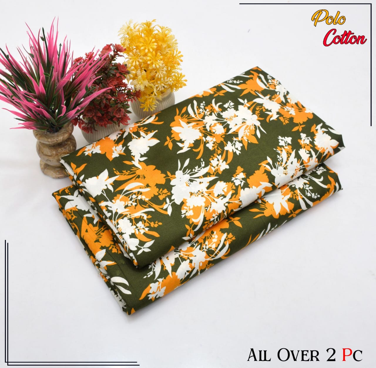 DIGITAL PRINT CAMBRIC COTTON 2PC