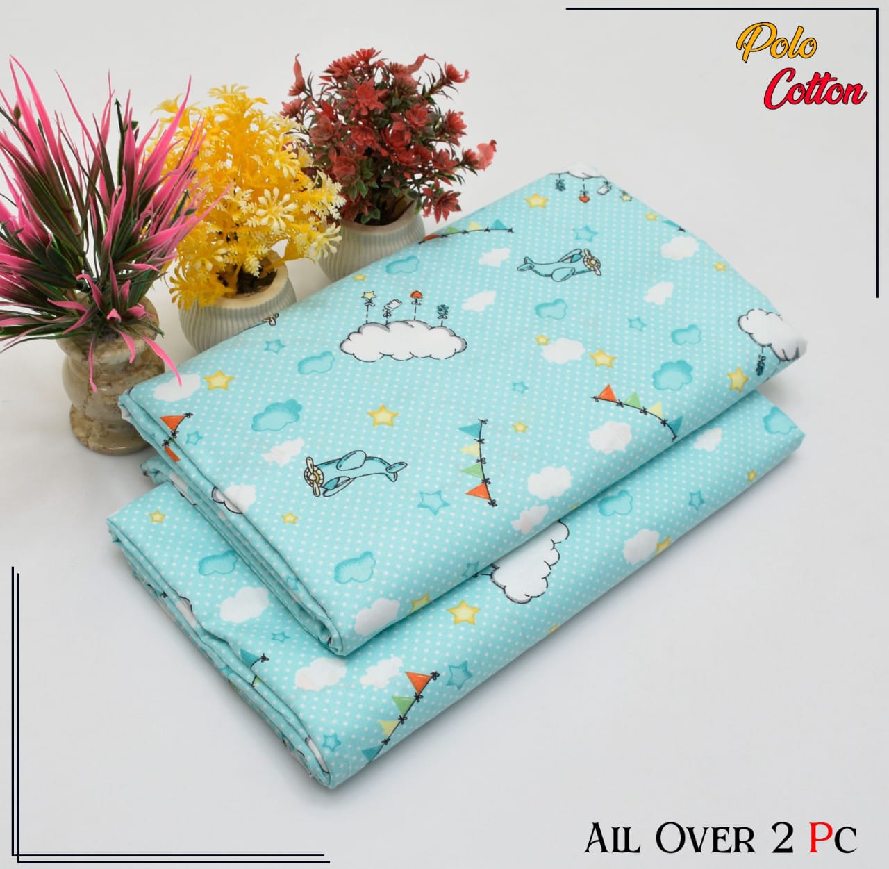 DIGITAL PRINT CAMBRIC COTTON 2PC