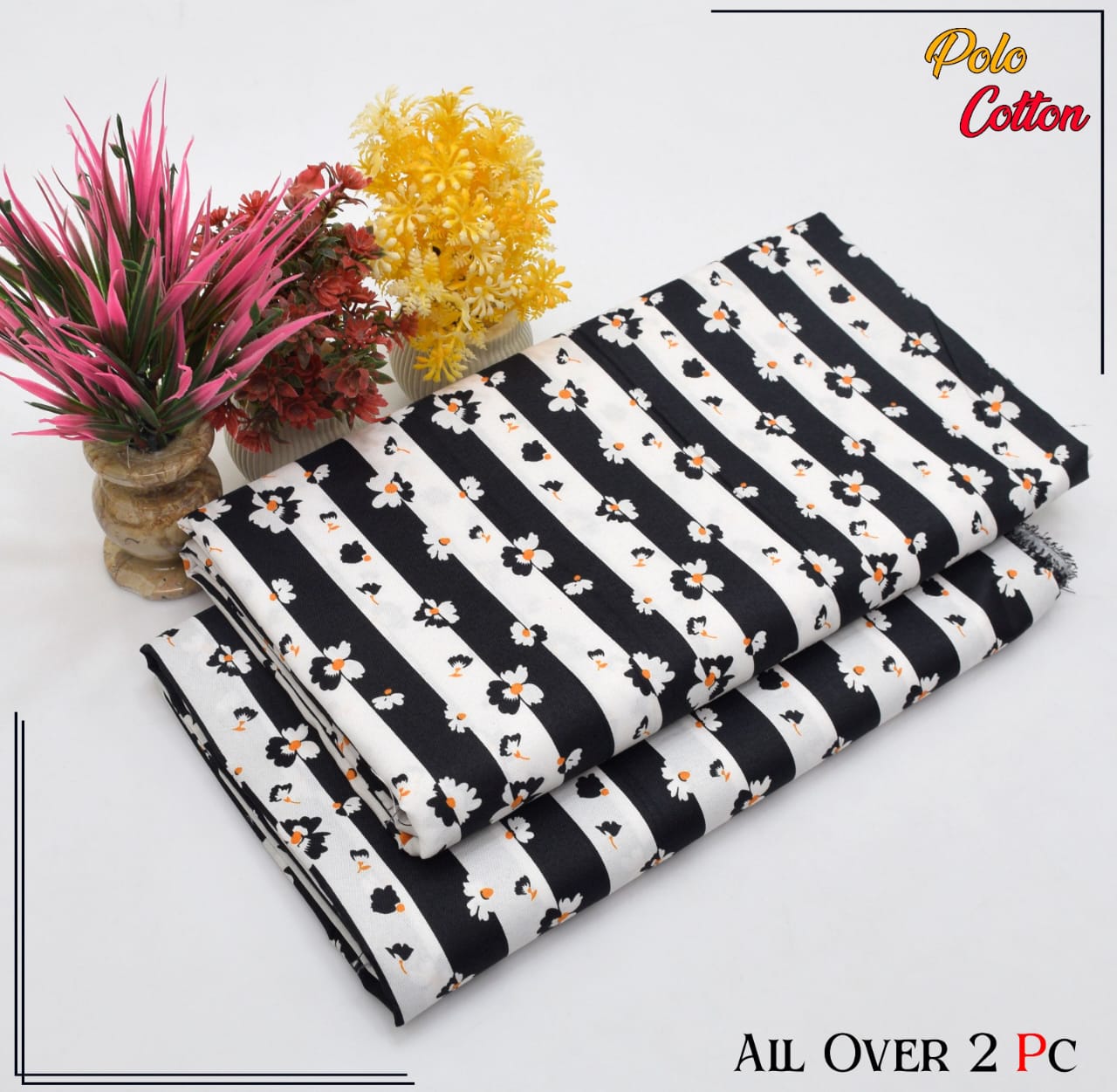 DIGITAL PRINT CAMBRIC COTTON 2PC