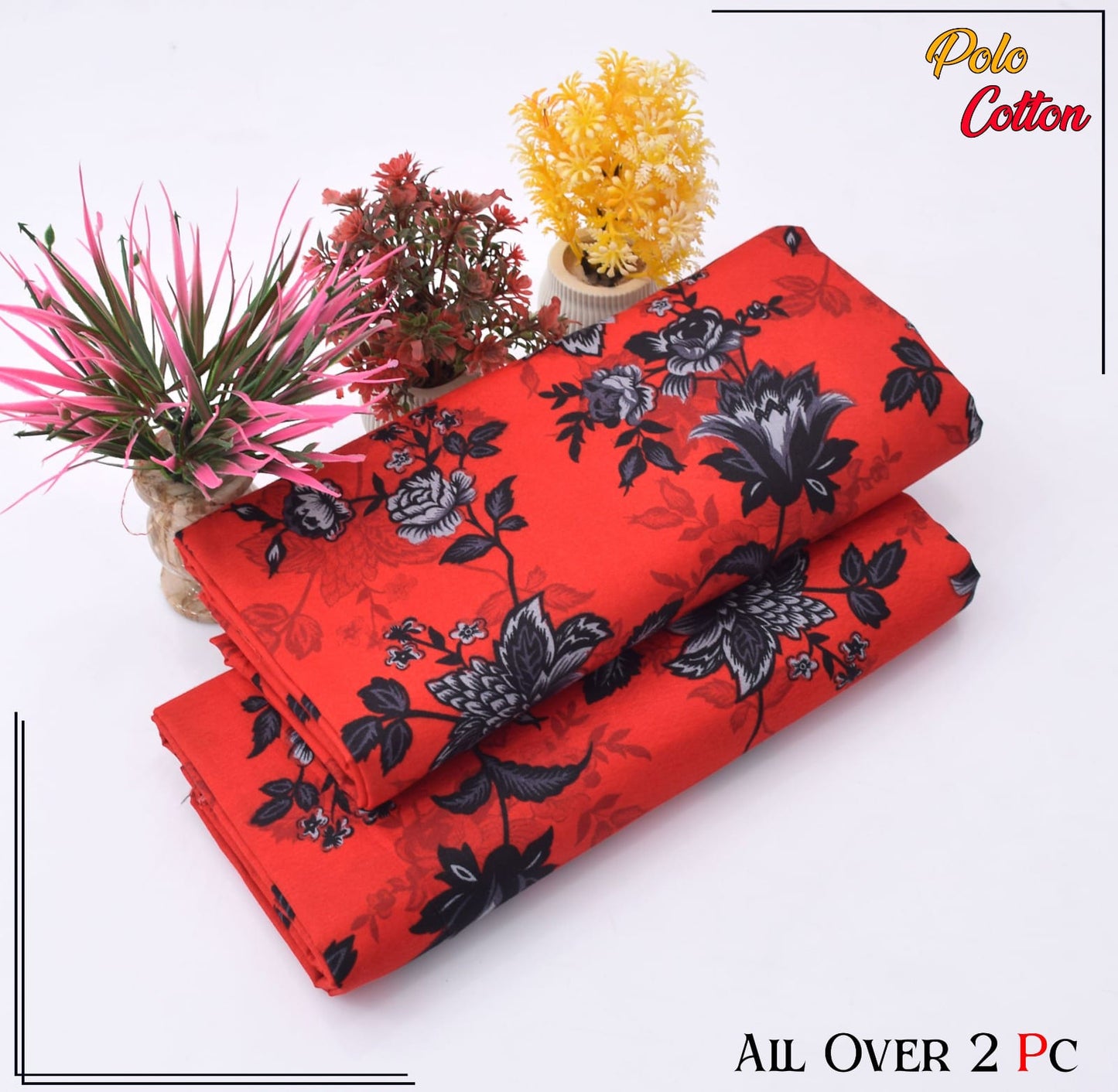 DIGITAL PRINT CAMBRIC COTTON 2PC