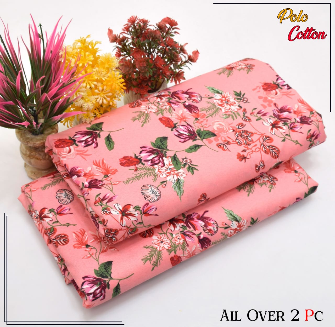 DIGITAL PRINT CAMBRIC COTTON 2PC