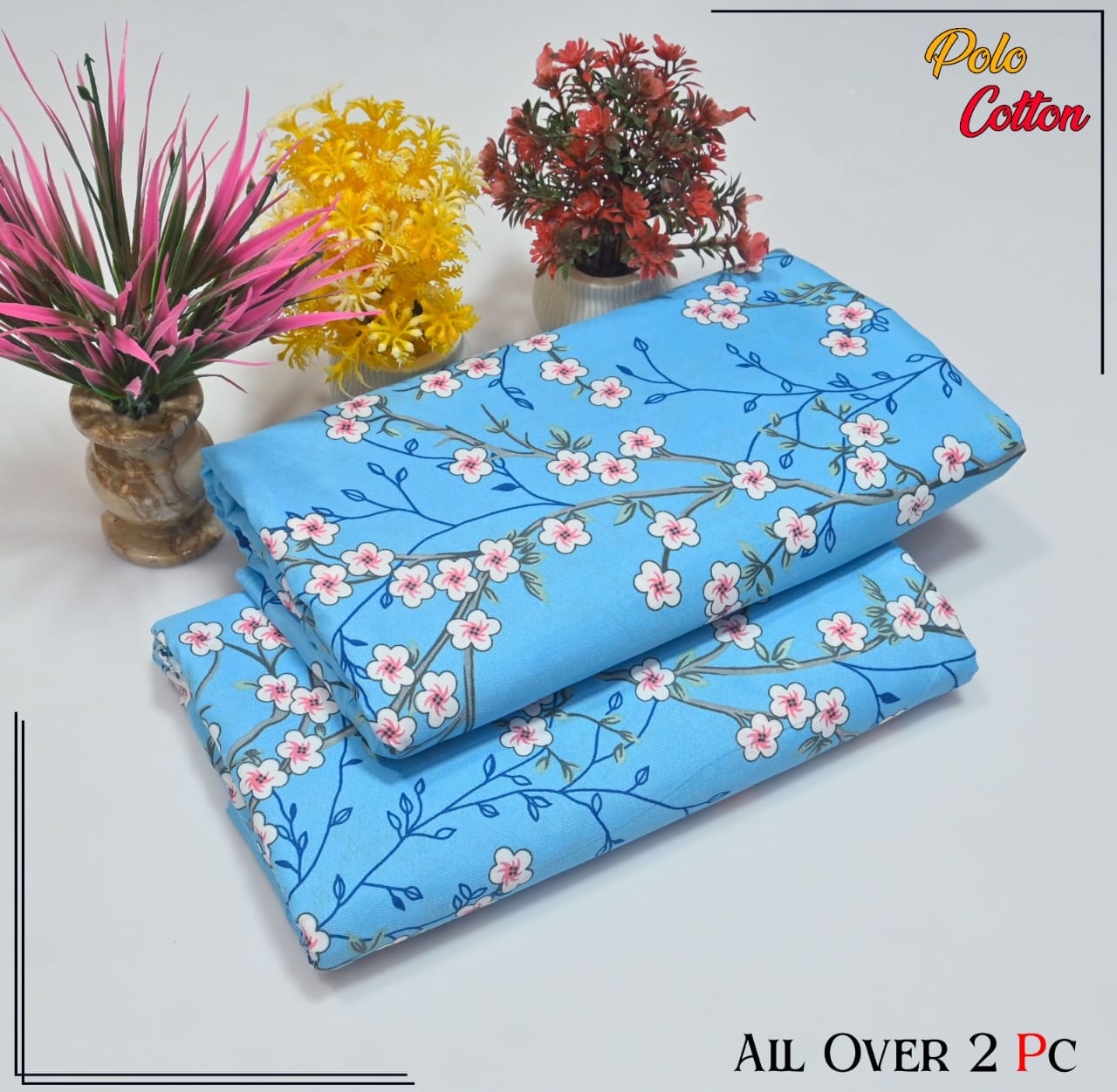 DIGITAL PRINT CAMBRIC COTTON 2PC