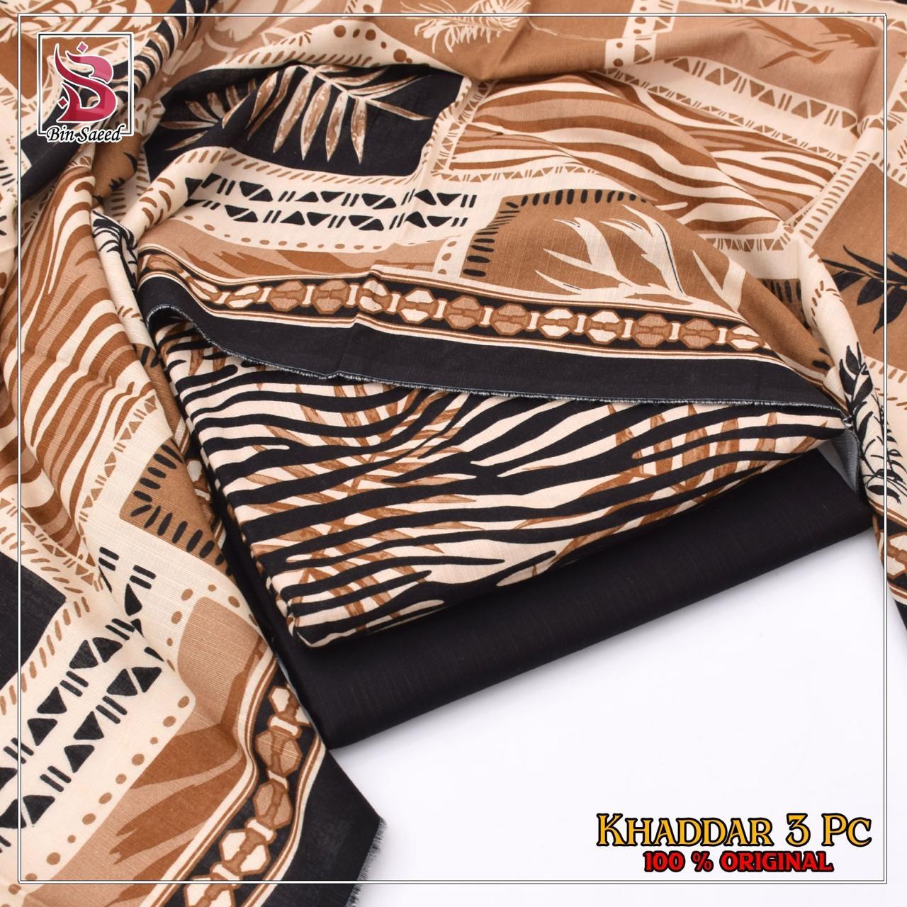 Bin Saeed - Khaddar 3PC COLLECTION ‘ 25