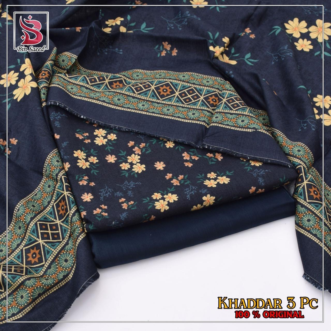 Bin Saeed - Khaddar 3PC COLLECTION ‘ 25