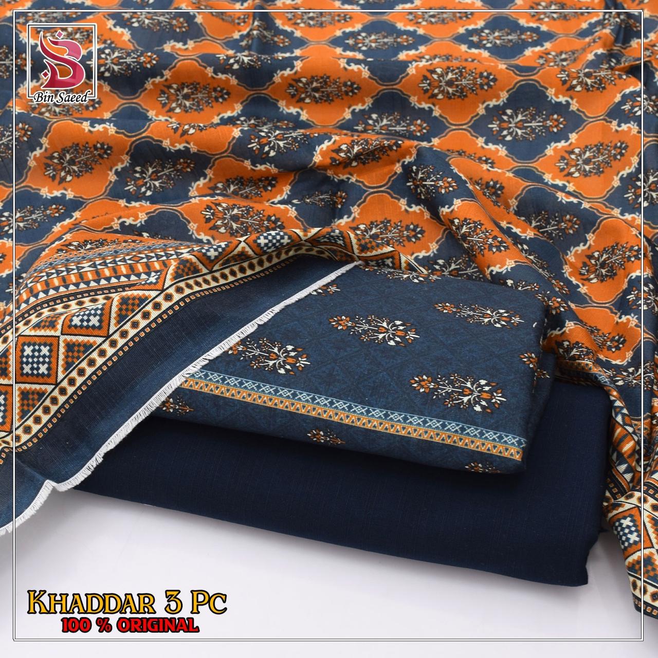 Bin Saeed - Khaddar 3PC COLLECTION ‘ 25