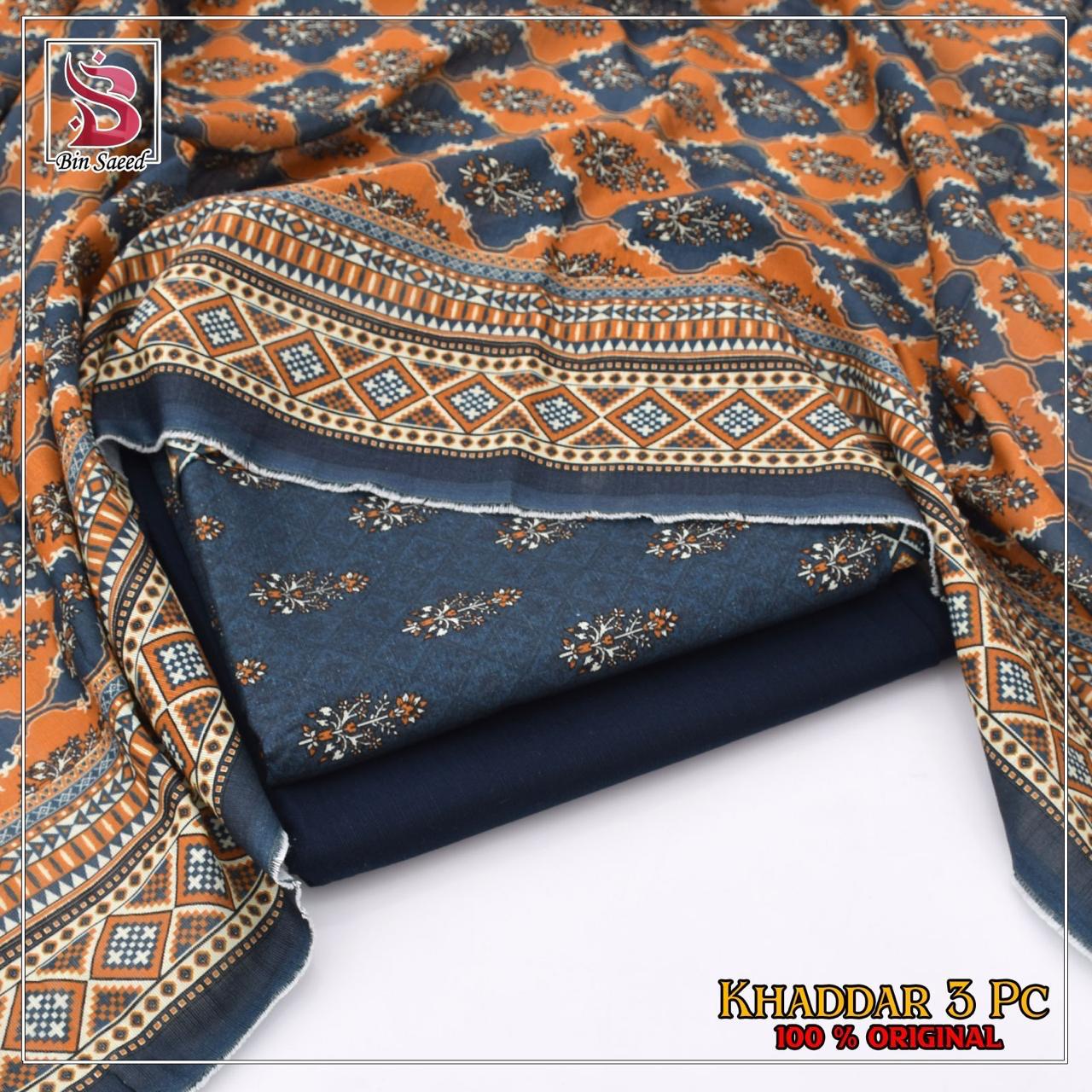 Bin Saeed - Khaddar 3PC COLLECTION ‘ 25