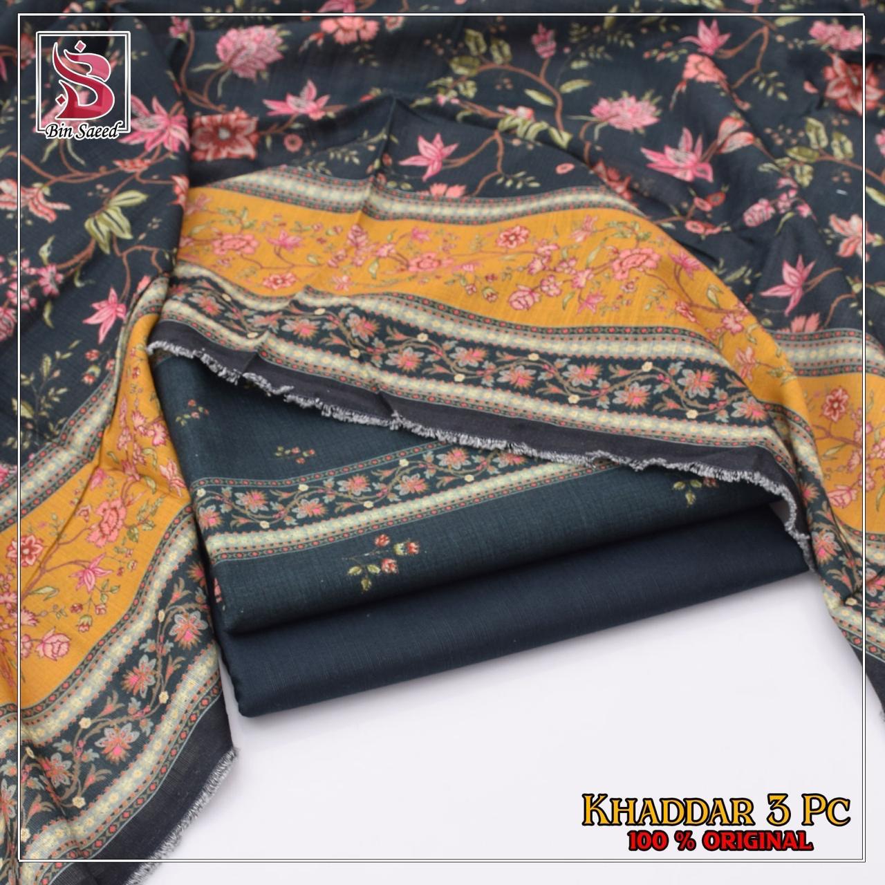 Bin Saeed - Khaddar 3PC COLLECTION ‘ 25