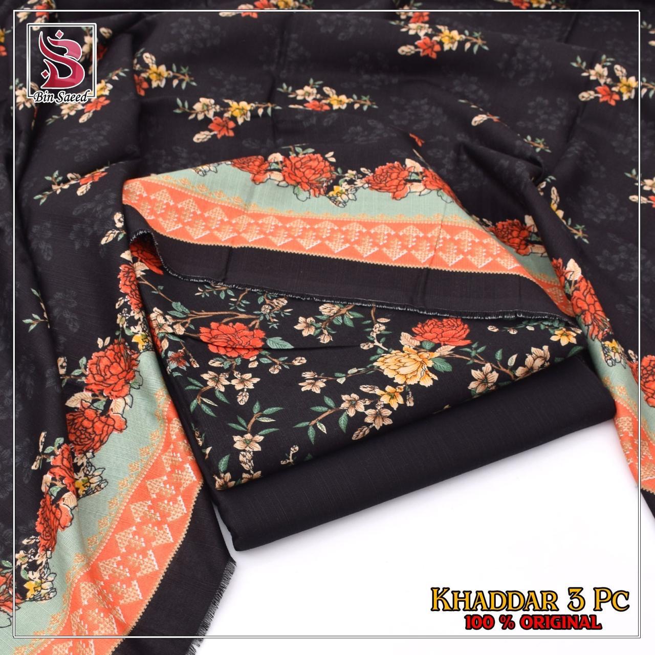 Bin Saeed - Khaddar 3PC COLLECTION ‘ 25
