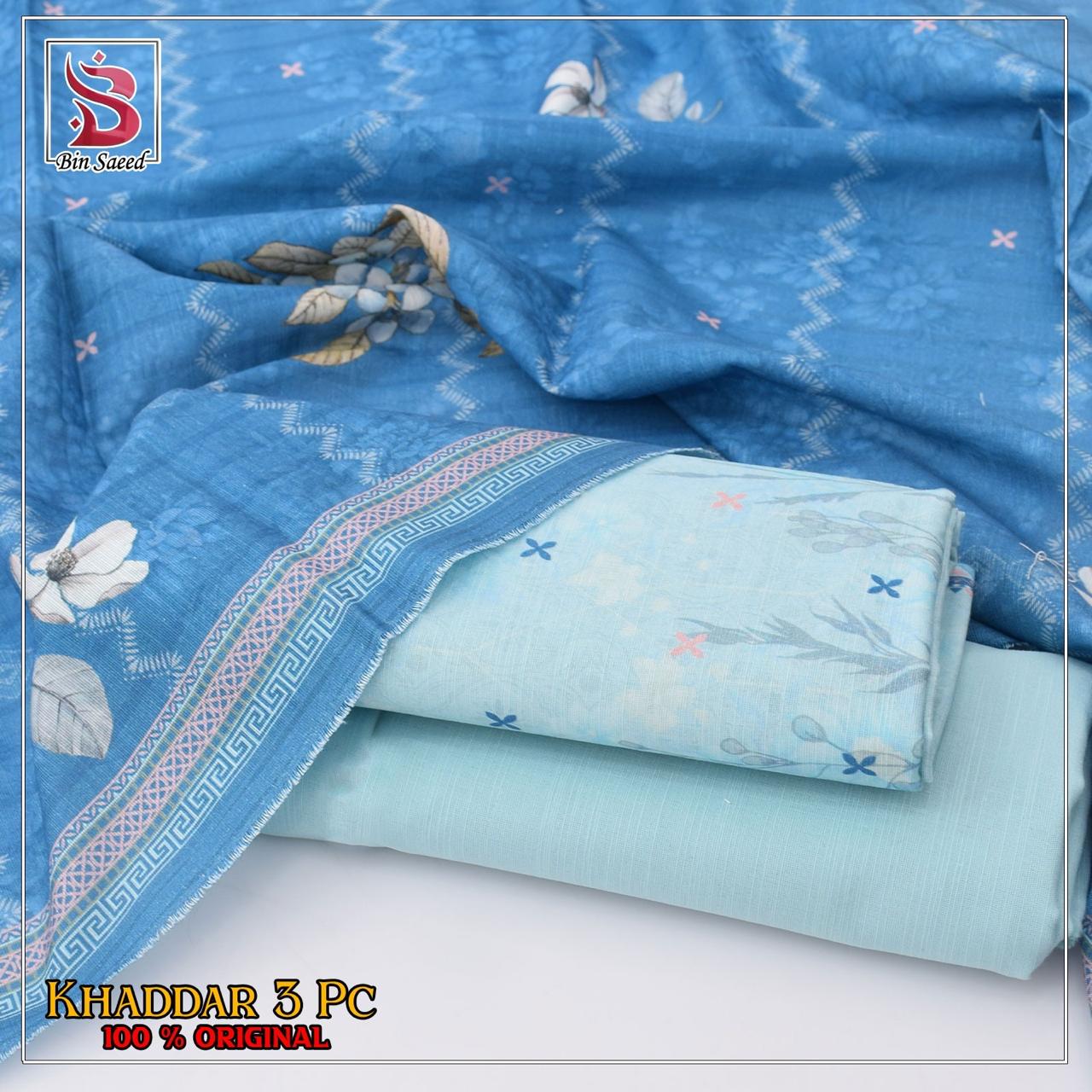 Bin Saeed - Khaddar 3PC COLLECTION ‘ 25
