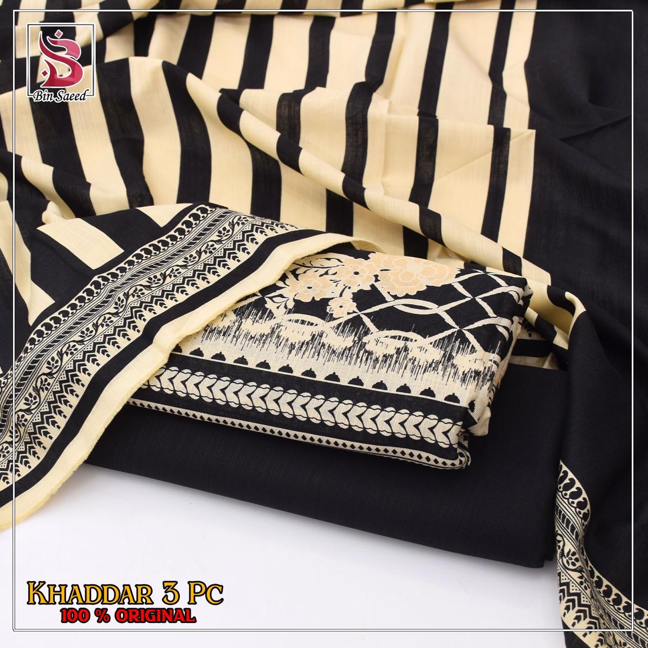 Bin Saeed - Khaddar 3PC COLLECTION ‘ 25