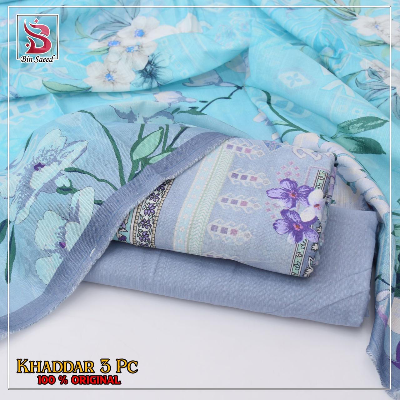 Bin Saeed - Khaddar 3PC COLLECTION ‘ 25
