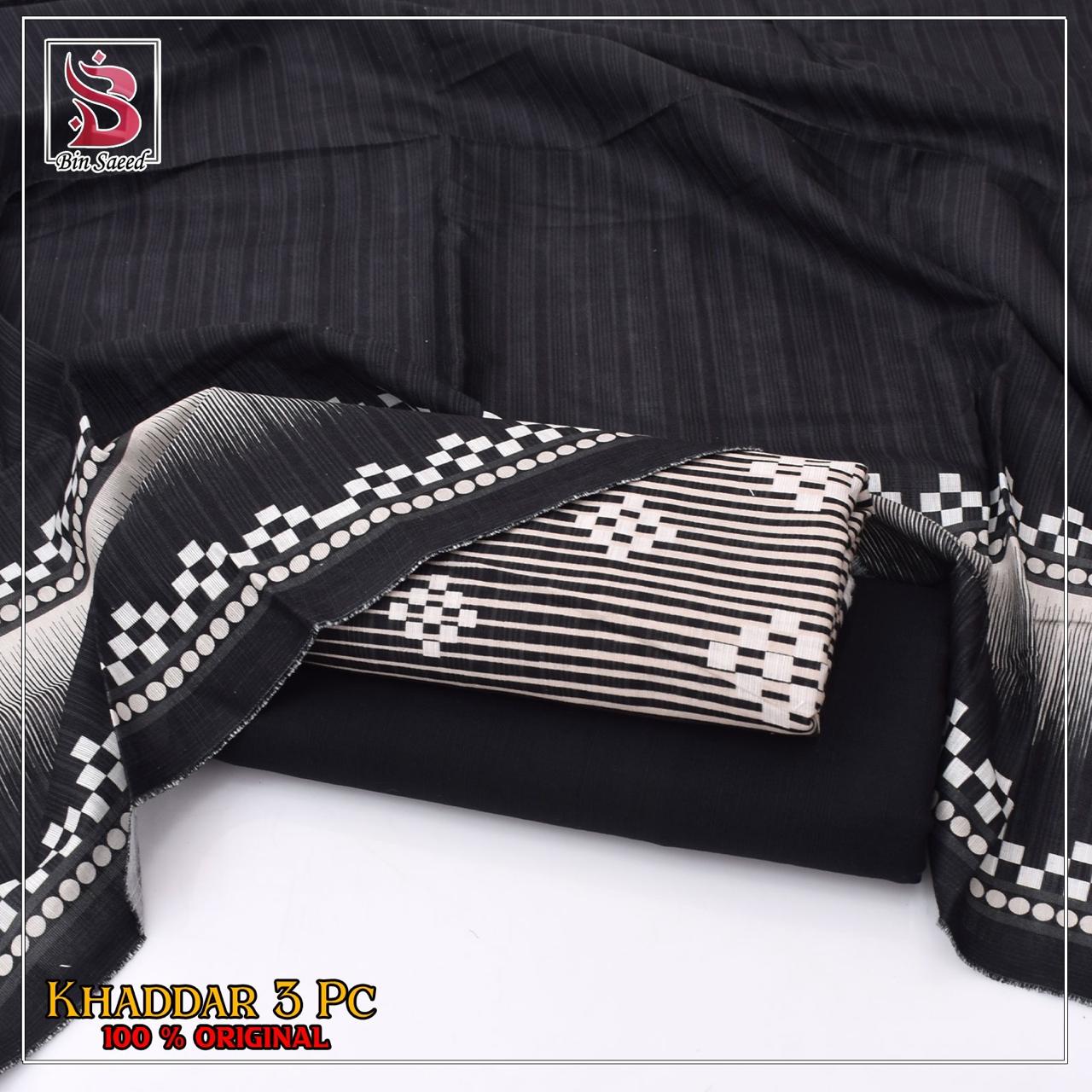 Bin Saeed - Khaddar 3PC COLLECTION ‘ 25