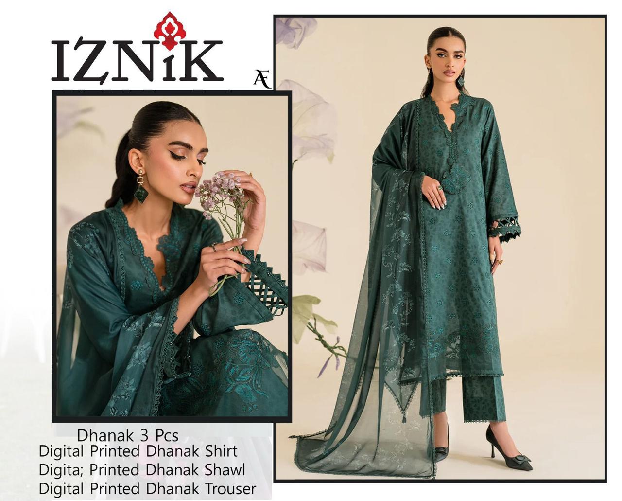 DHANAK collection - Digital printed Dhanak duppta