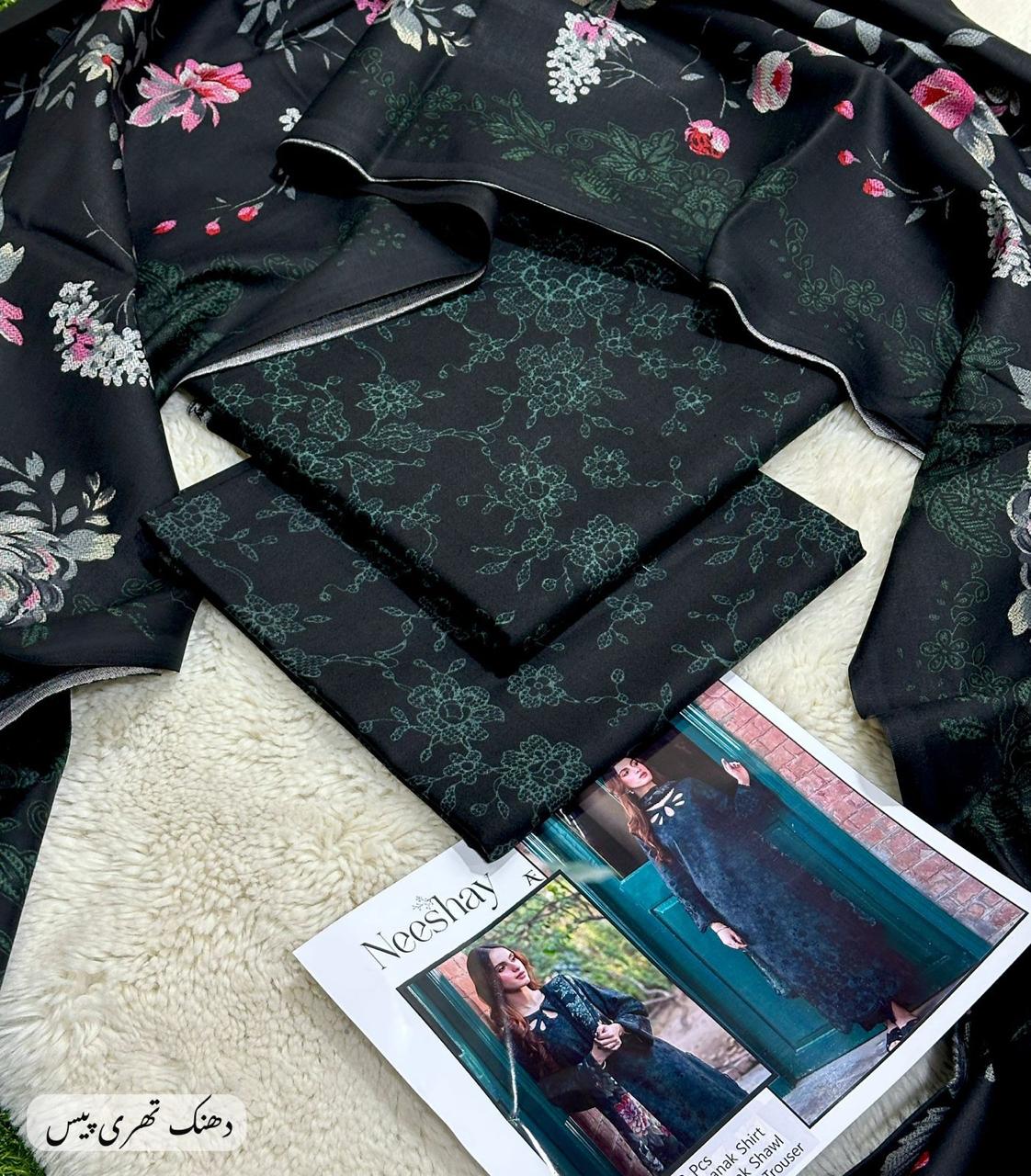 DHANAK collection - Digital printed Dhanak duppta
