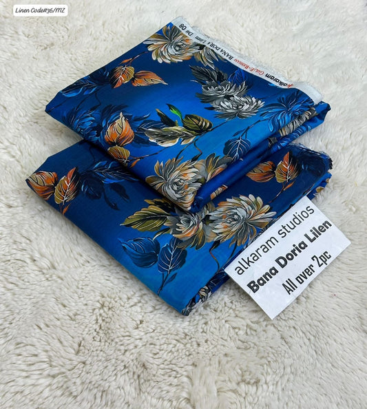 ALAKRAM STUDIO DIGITAL PRINT BANA DORA LINEN 2PC