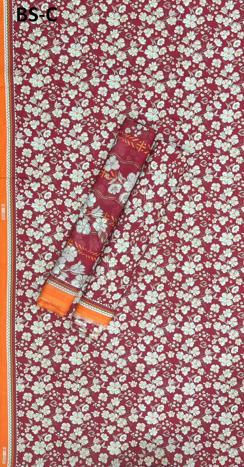 EXCLUSIVE BIN SAEED DIGITAL PRINTED COTTON UNSTITCHED COLLECTION 2025
