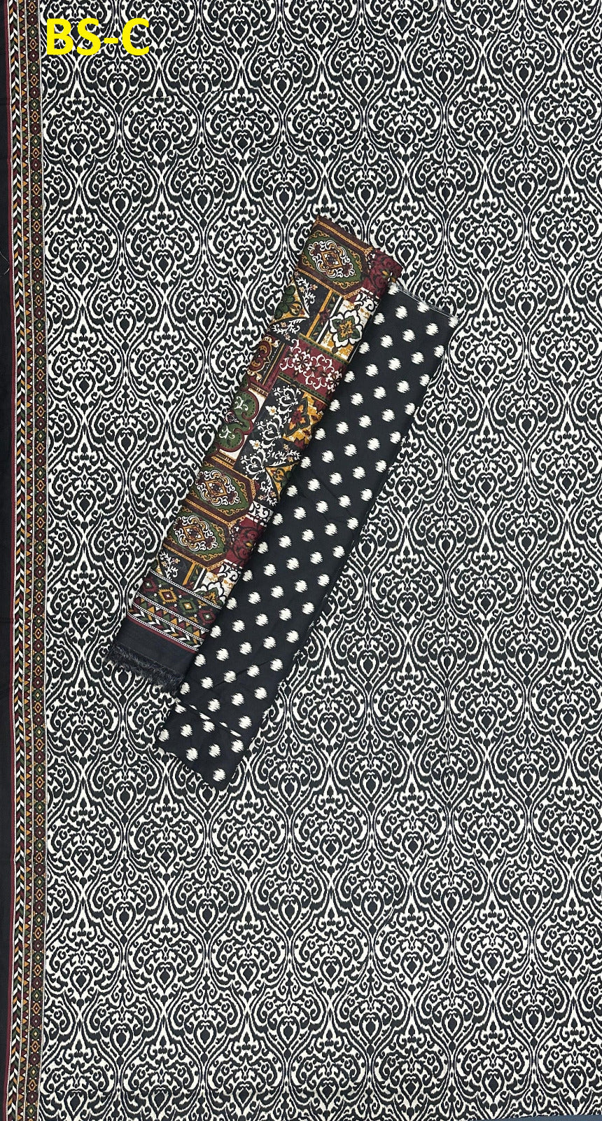 EXCLUSIVE BIN SAEED DIGITAL PRINTED COTTON UNSTITCHED COLLECTION 2025