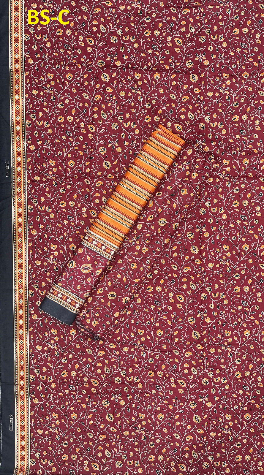 EXCLUSIVE BIN SAEED DIGITAL PRINTED COTTON UNSTITCHED COLLECTION 2025