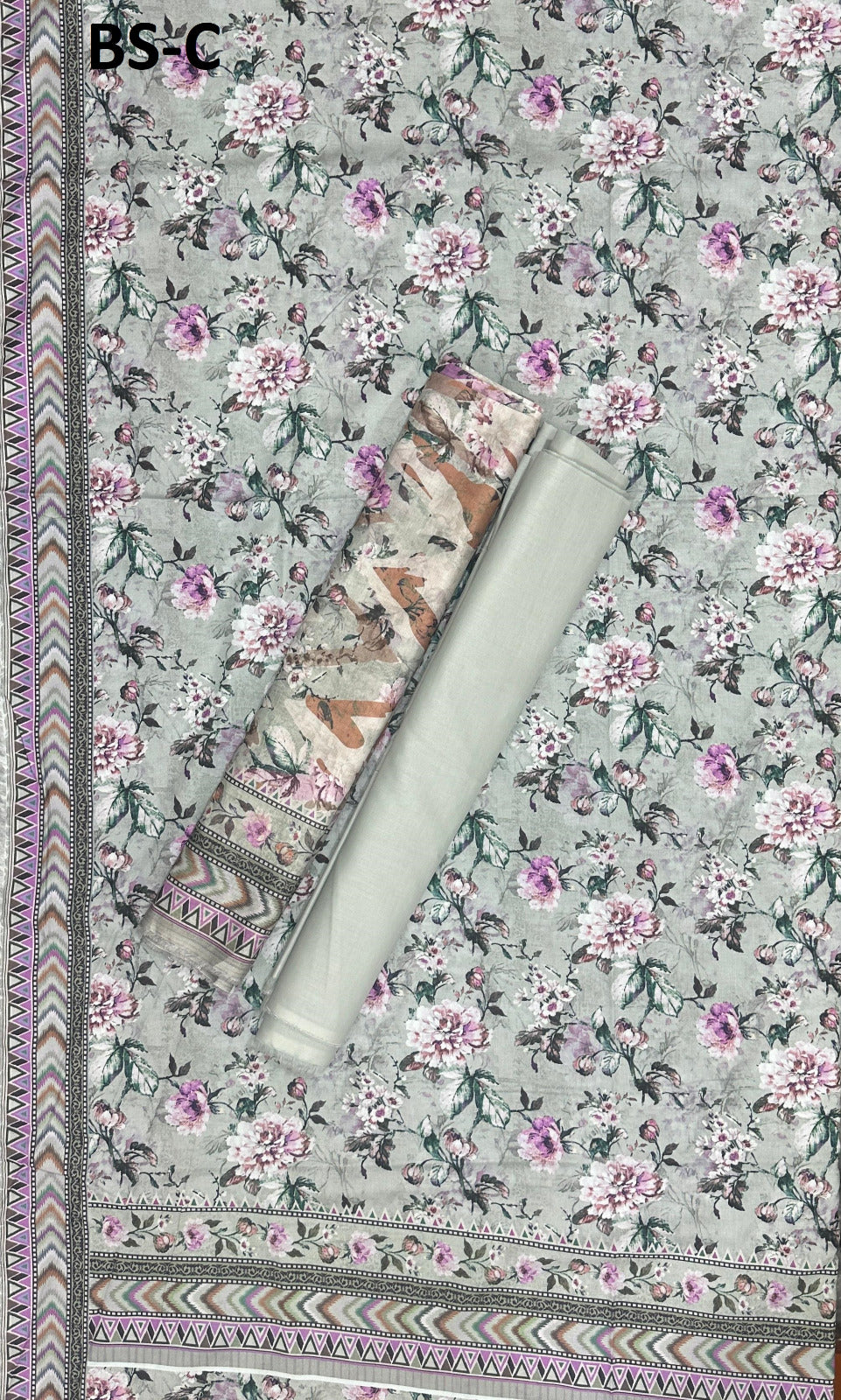 EXCLUSIVE BIN SAEED DIGITAL PRINTED COTTON UNSTITCHED COLLECTION 2025