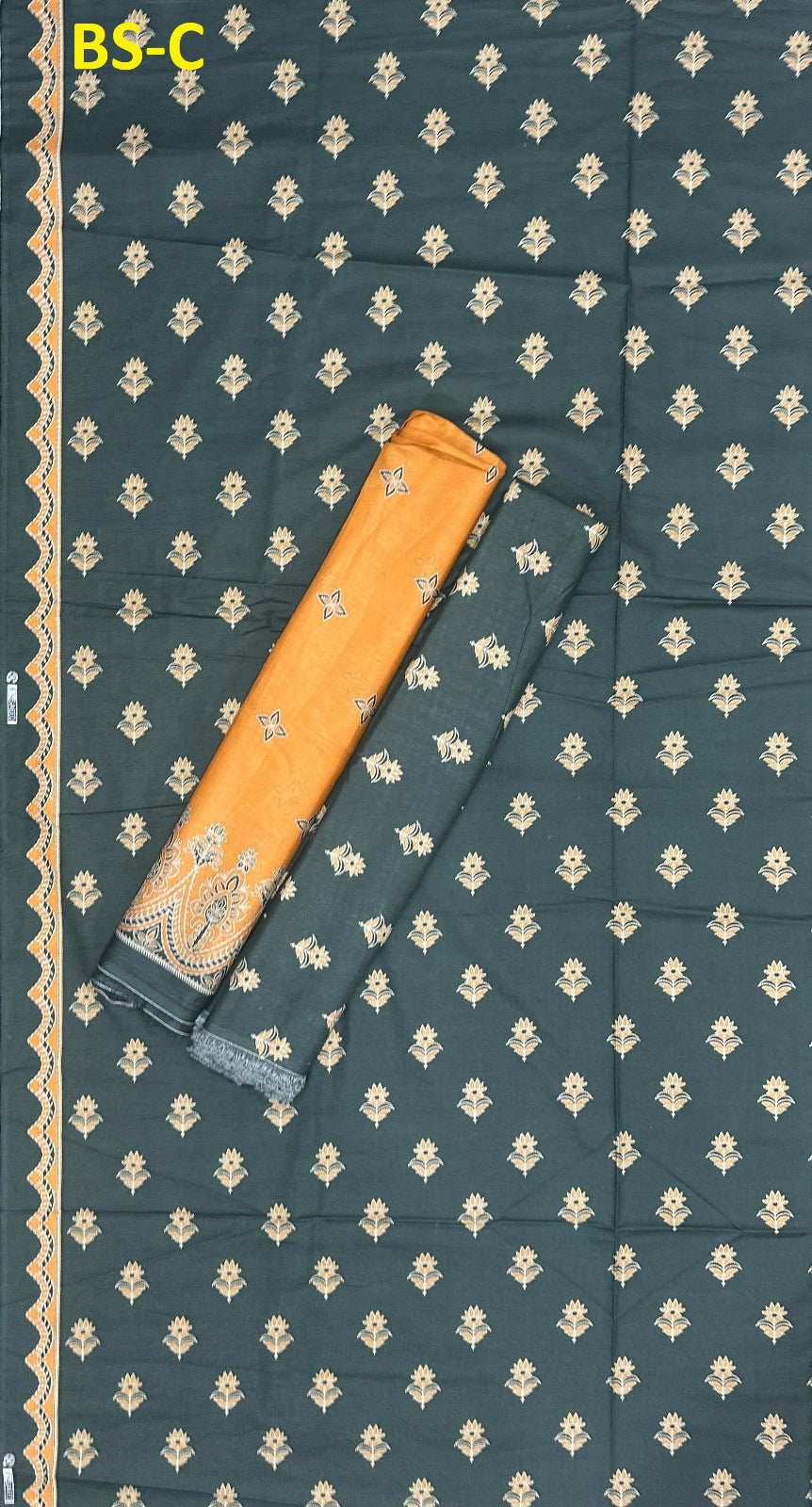 EXCLUSIVE BIN SAEED DIGITAL PRINTED COTTON UNSTITCHED COLLECTION 2025