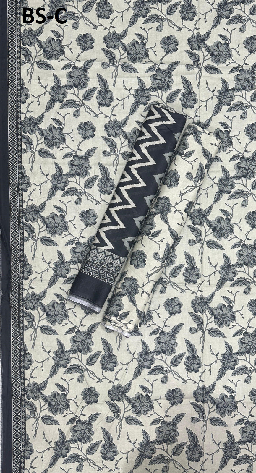 EXCLUSIVE BIN SAEED DIGITAL PRINTED COTTON UNSTITCHED COLLECTION 2025