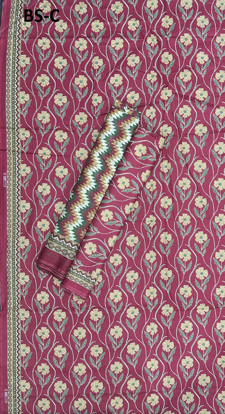 EXCLUSIVE BIN SAEED DIGITAL PRINTED COTTON UNSTITCHED COLLECTION 2025