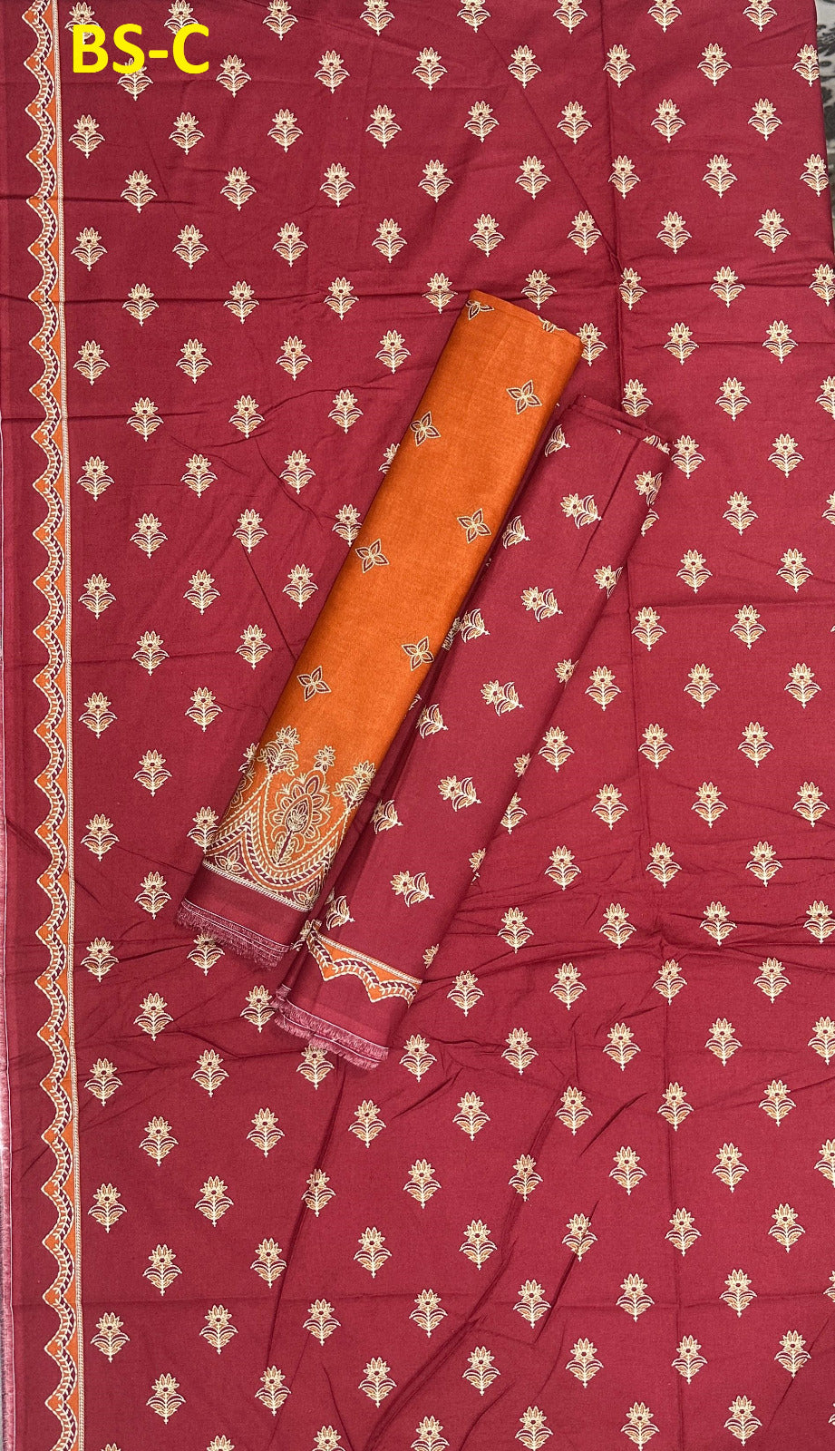 EXCLUSIVE BIN SAEED DIGITAL PRINTED COTTON UNSTITCHED COLLECTION 2025