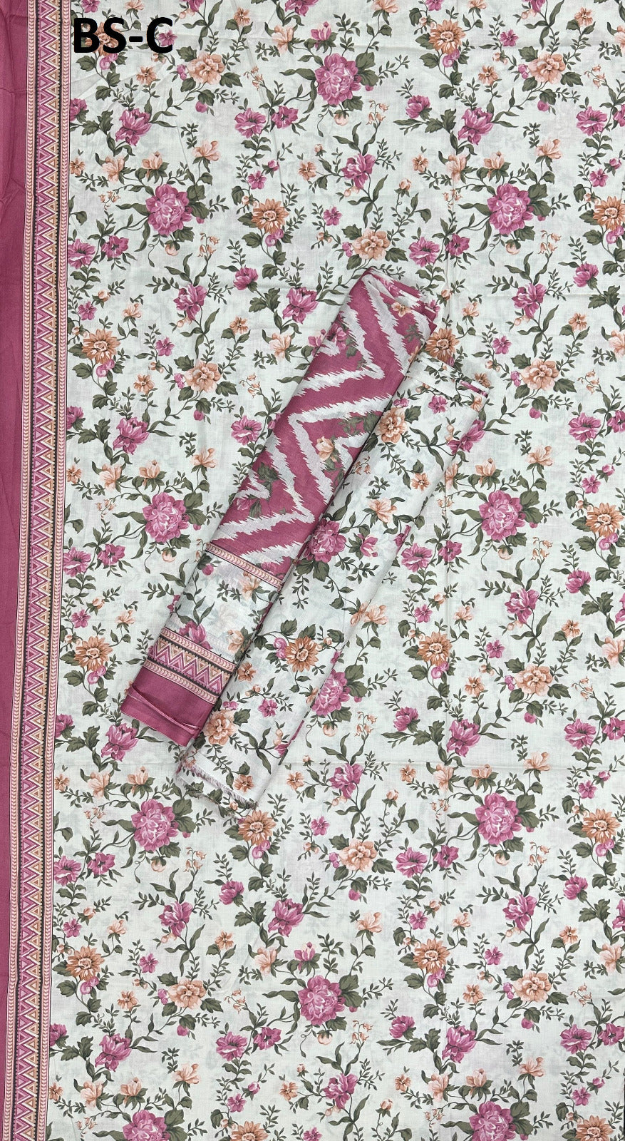 EXCLUSIVE BIN SAEED DIGITAL PRINTED COTTON UNSTITCHED COLLECTION 2025
