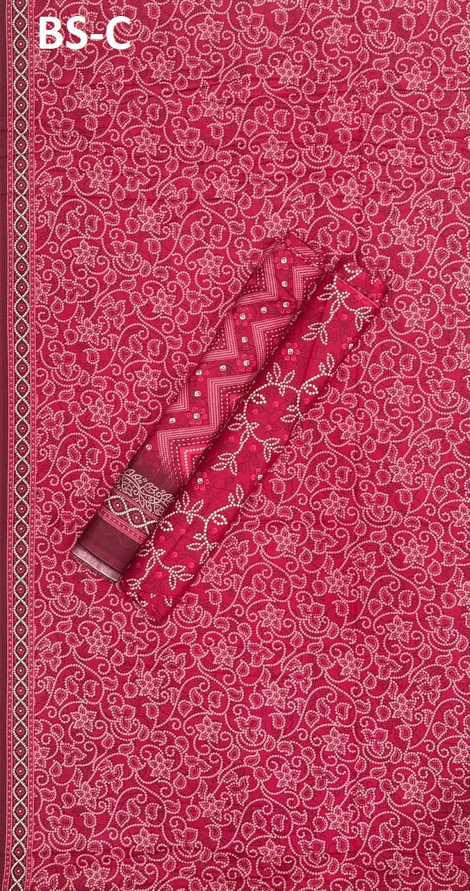 EXCLUSIVE BIN SAEED DIGITAL PRINTED COTTON UNSTITCHED COLLECTION 2025